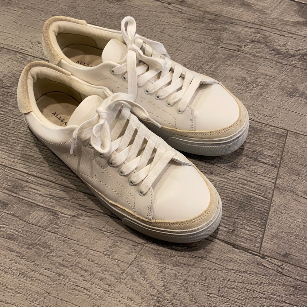 All saints platform tennis shoes